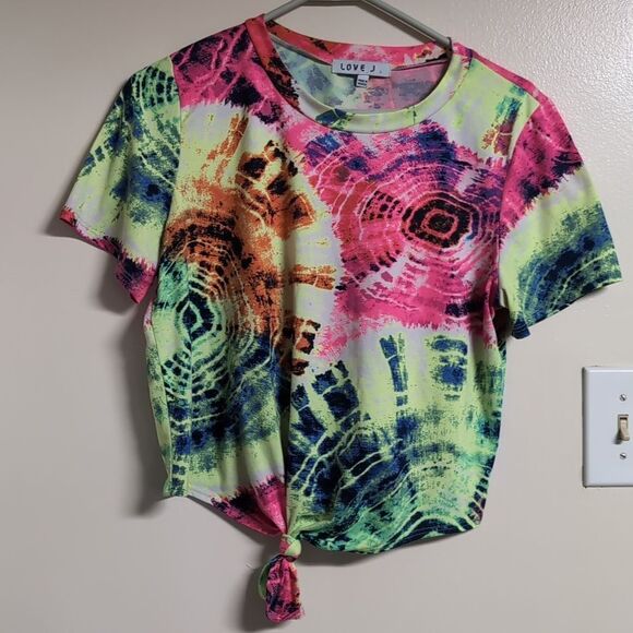 Love J Tie Dye T-shirt Size Large‎ - Picture 1 of 9